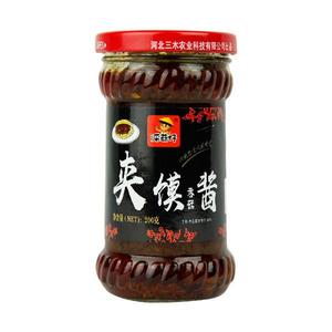 三木采菇仔夹馍香菇酱 调味品200g
