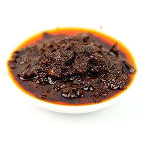 三木采菇仔夹馍香菇酱调味品 实物展示