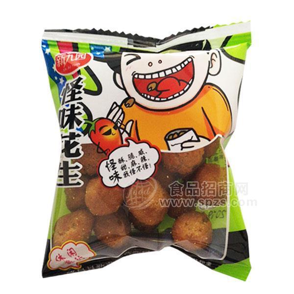 新九园怪味花生休闲食品