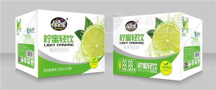 爆香果檸蜜輕飲果味水飲料520mlX15瓶