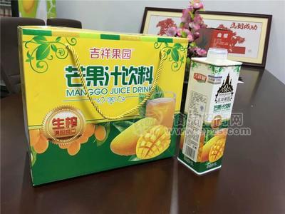 吉祥果园生榨芒果汁芒果味果汁饮料