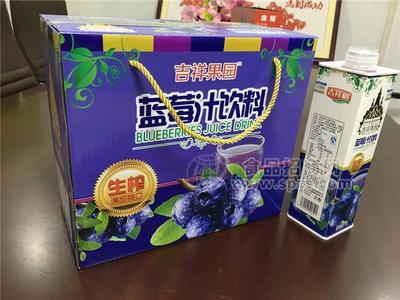 吉祥果园 蓝莓汁蓝莓味果汁饮料招商