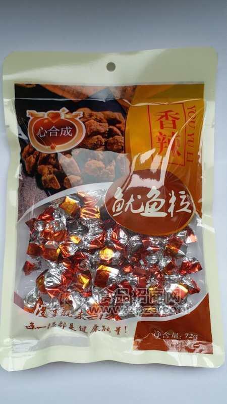 心合成香辣鱿鱼粒