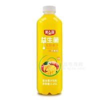 美吉源益生菌發(fā)酵果汁飲料芒果味復合果汁飲料1.25L