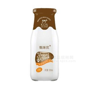 甄味优  炭烧酸奶发酵酸奶饮品300ml
