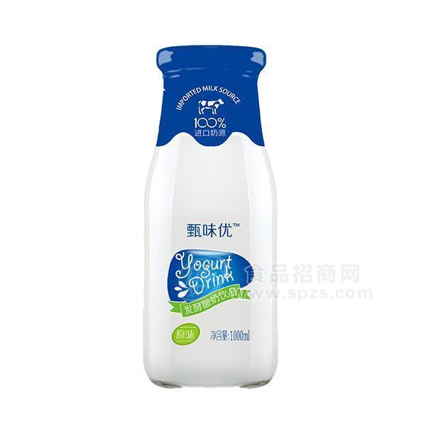 甄味優(yōu)  原味酸奶發(fā)酵酸奶飲品1000ml