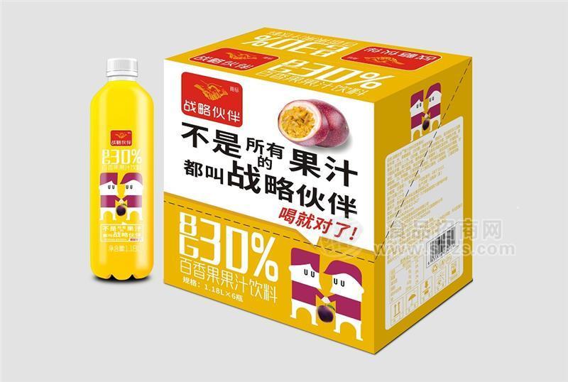 戰(zhàn)略伙伴百香果汁飲料