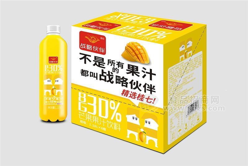 战略伙伴芒果汁饮料