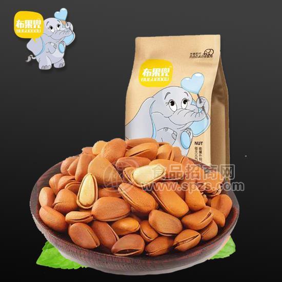 布果兜开口松子休闲食品 坚果类 
