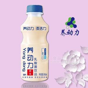 養(yǎng)動力 乳酸菌飲料 乳飲品 340ML招商代理招商