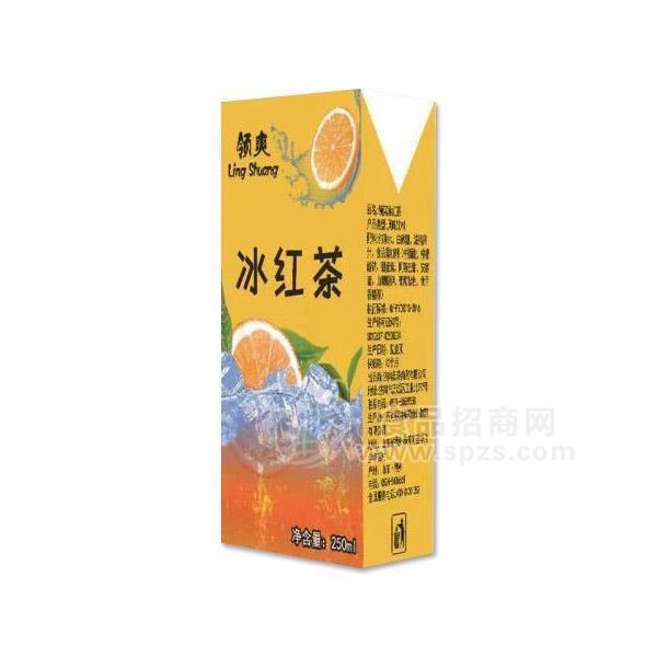 領(lǐng)爽冰紅茶飲料250ml