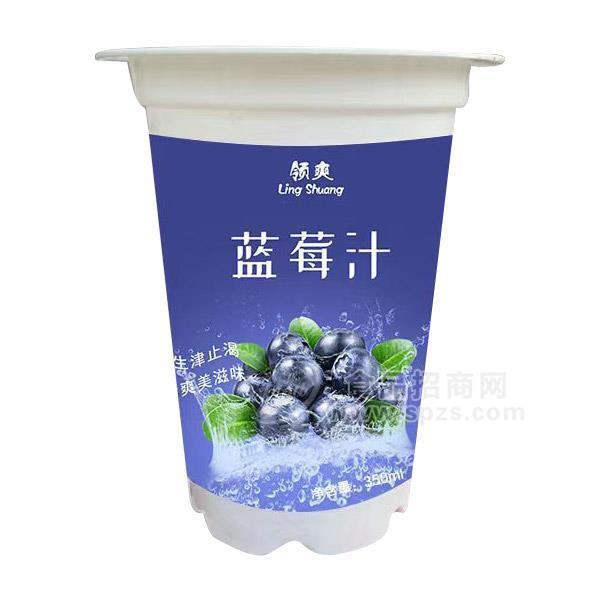 领爽蓝莓汁果汁饮料350ml
