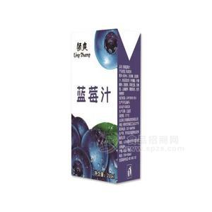 領(lǐng)爽藍(lán)莓汁飲料果汁飲料250ml