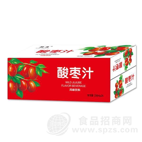 领爽酸枣汁风味饮料250mlx24