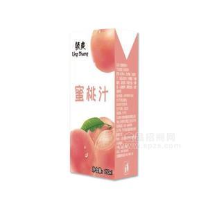 領(lǐng)爽蜜桃汁飲料果汁飲料250ml