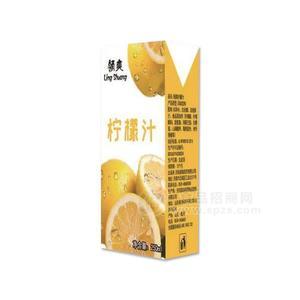 領(lǐng)爽檸檬汁飲料果汁飲料250ml