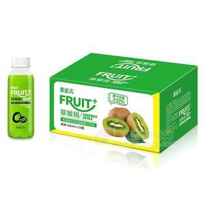 幸运儿猕猴桃汁发酵复合型乳酸菌果汁饮料420mlx15瓶