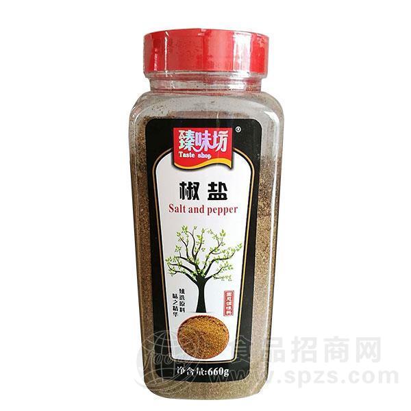 臻味坊椒盐固态调味料660g
