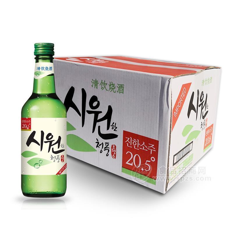 韩国乐天忠北清饮烧酒初饮初乐原厂出品