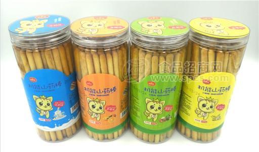 机能山药棒 棒棒饼干 炭烧棒 磨牙棒 手指饼干招商