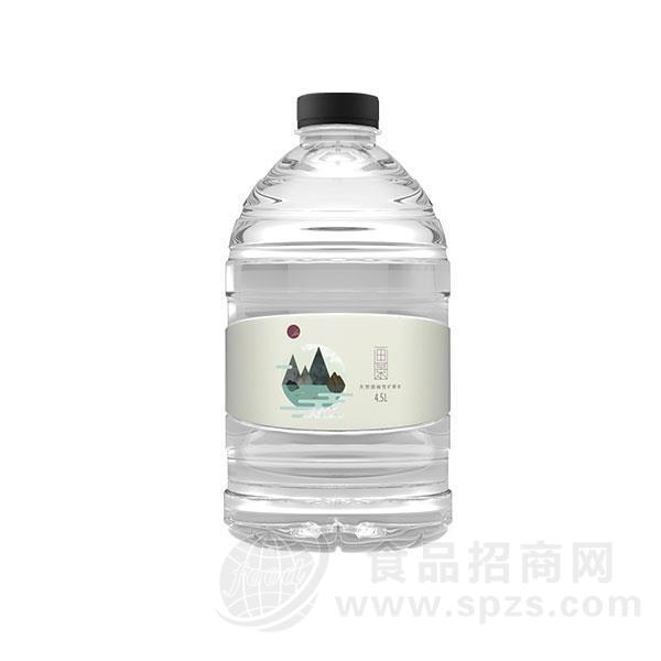 ·画景天然弱碱性矿泉水4.5L 