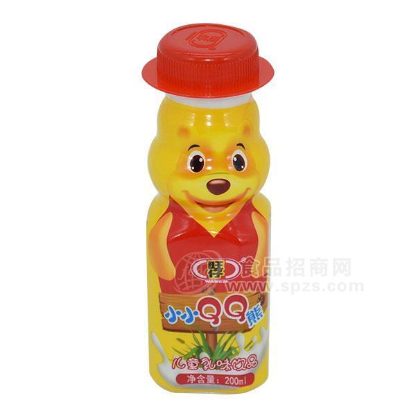 旺仔小小QQ熊兒童乳味飲品乳飲料200ml