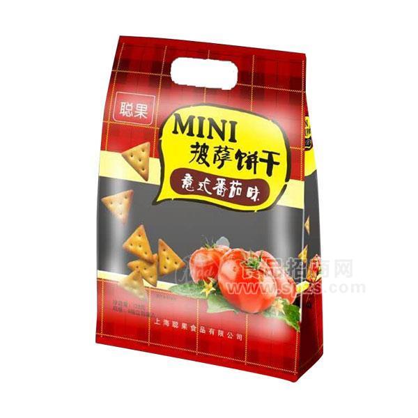 ·聪果披萨饼干意式番茄味烘焙食品 