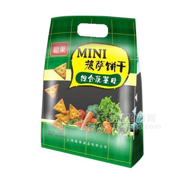 ·聪果披萨饼干综合蔬菜味烘焙食品 