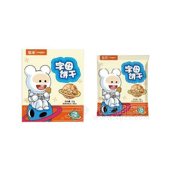·聪果字母饼干烘焙食品20g 