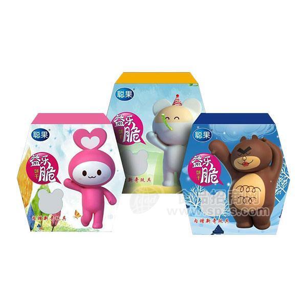 ·聪果益乐脆饼干烘焙食品内赠新奇玩具 