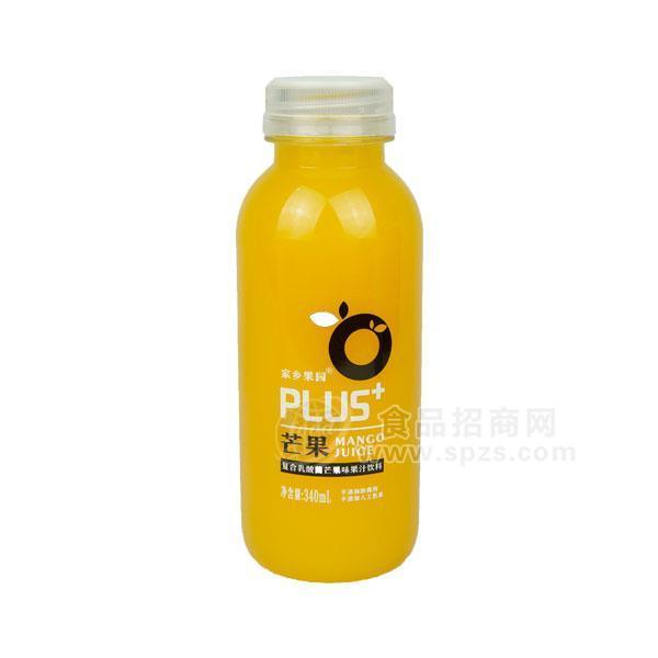 家鄉(xiāng)果園復(fù)合乳酸菌芒果味果汁飲料340ml