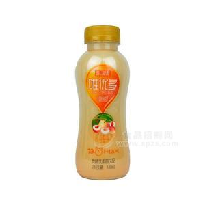 唯優(yōu)多發(fā)酵乳酸菌飲品乳飲料白桃味340ml