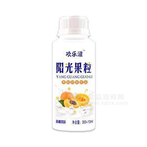 歡樂滋黃桃果粒奶昔飲品300+10ml