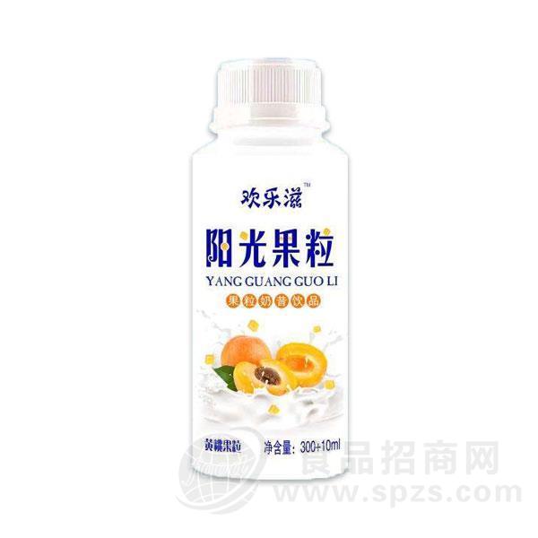 欢乐滋黄桃果粒奶昔饮品300+10ml