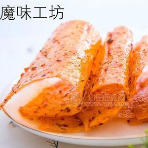 魔味工坊網(wǎng)紅豆卷辣條 休閑食品105g