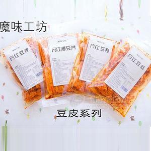 魔味工坊网红辣条豆皮系列休闲食品105g