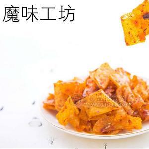 魔味工坊網(wǎng)紅龍卷片辣條休閑食品  125g