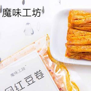 魔味工坊 網(wǎng)紅豆卷辣條休閑食品招商105g