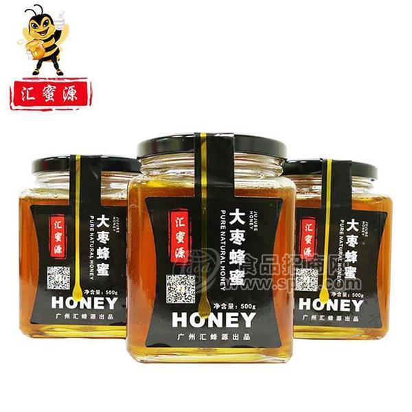 ·汇蜜源大枣蜂蜜500g 