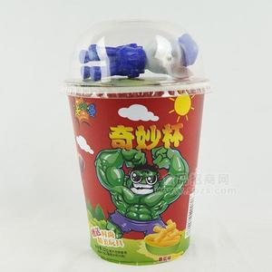 陽光動(dòng)漫奇妙杯番茄味膨化食品22g