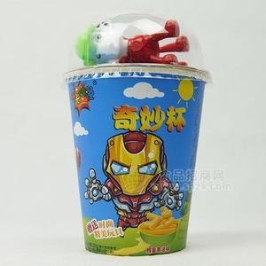 阳光动漫奇妙杯蜂蜜黄油味膨化食品22g