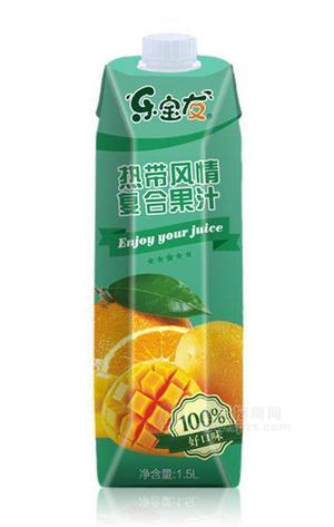 樂寶友1.5L鉆石寶芒果汁熱帶復(fù)合果汁