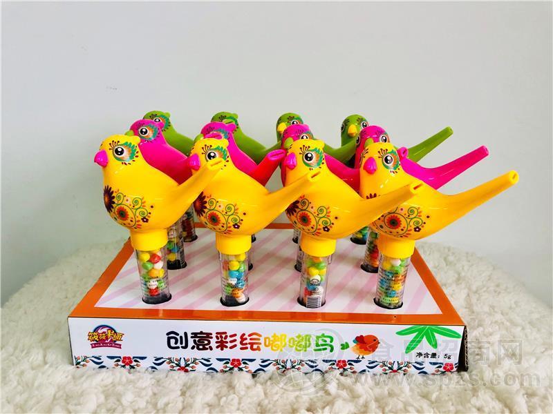 筱筱卡通创意彩绘嘟嘟鸟
