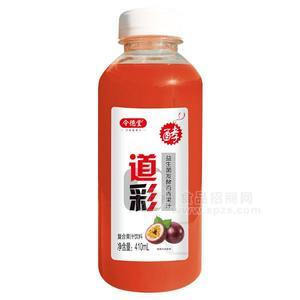 令德堂 道彩百香果汁復(fù)合果汁飲料410ml