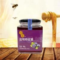 蜂擎 藍莓蜂蜜膏沖調(diào)飲品500g