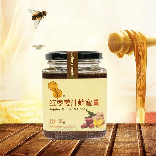 蜂擎 红枣姜汁蜂蜜膏冲调饮品500g