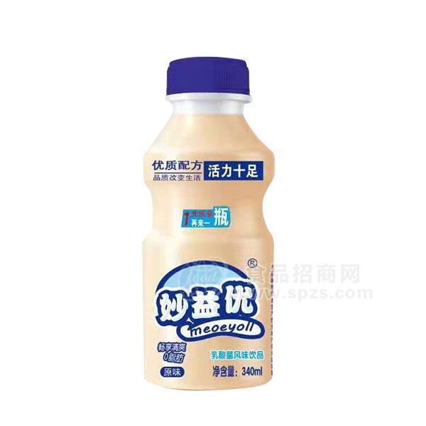 ·妙益优 乳酸菌风味饮品340ml 
