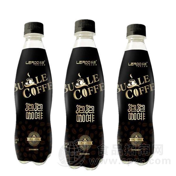 乐路泡泡咖啡碳酸饮料 