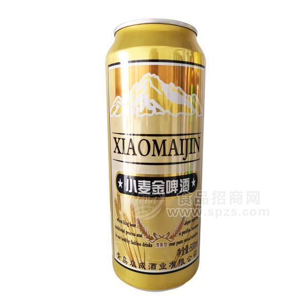 ·小麦金啤酒500ml 