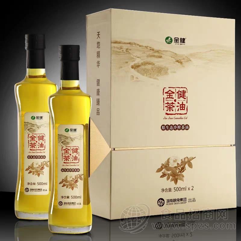 500mlx2金健原生态茶油礼盒